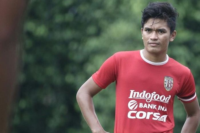 Ahmad Agung Setia Budi, gelandang Bali United.