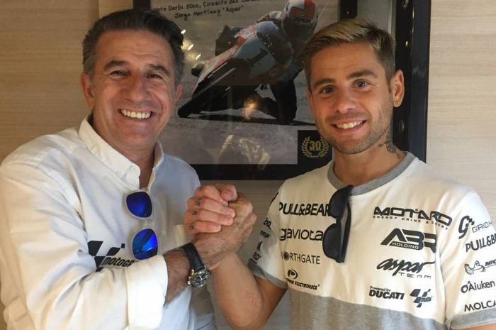 Jorge Martinez Aspar dan Alvaro Bautista.