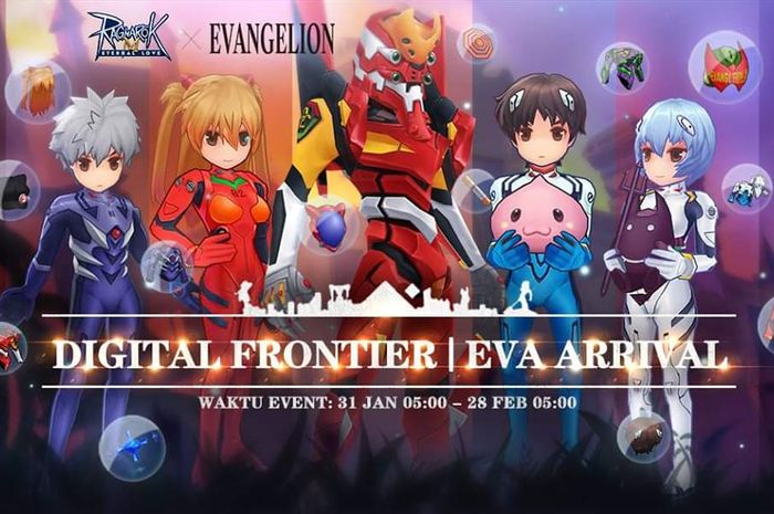 El evento Ragnarok M x Evangelion llamado EVA Arrival