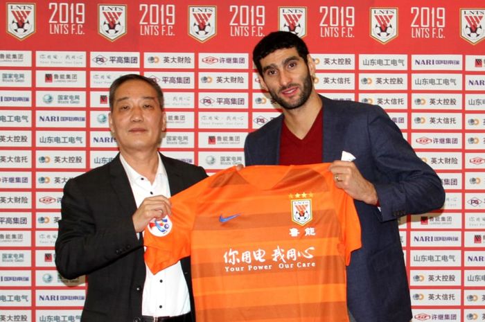 Marouane Fellaini bergabung ke Shandong Luneng