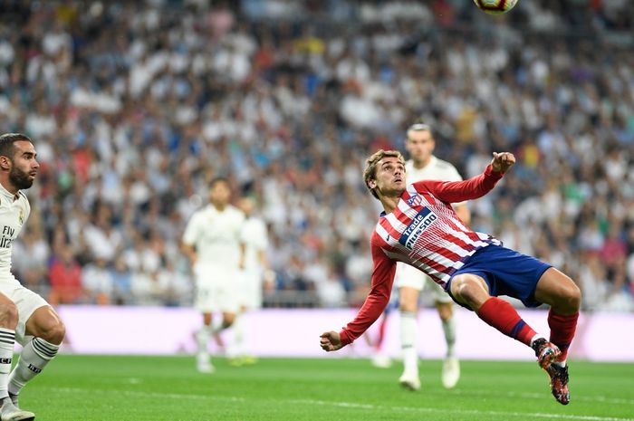 Penyerang Atletico Madrid, Antoine Griezmann.