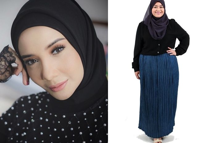 40+ Trend Terbaru Style Hijab Rok Plisket Untuk Orang Gemuk