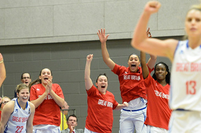 Tim Basket Putri Britania Raya.