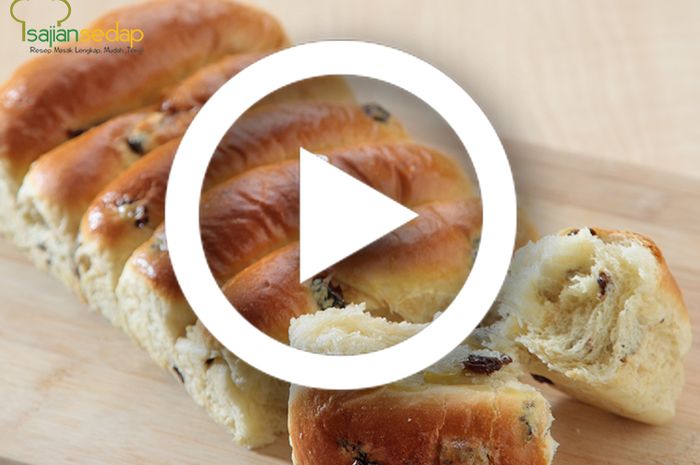 (Video) Resep Membuat Roti Sobek Kismis Jeruk, Enggak (Video) Resep Membuat Roti Sobek Kismis Jeruk, Enggak