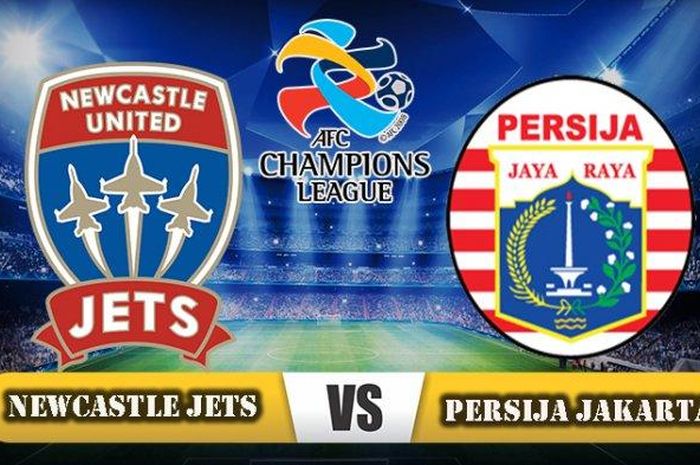 Persija Jakarta vs Newcastle Jets pada tahap kedua kualifikasi Liga Champions Asia 2019, Selasa (12/2/2019) Berakhir Imbang 0-0 pada Babak Pertama.