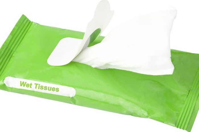 Ilustrasi tisu basah