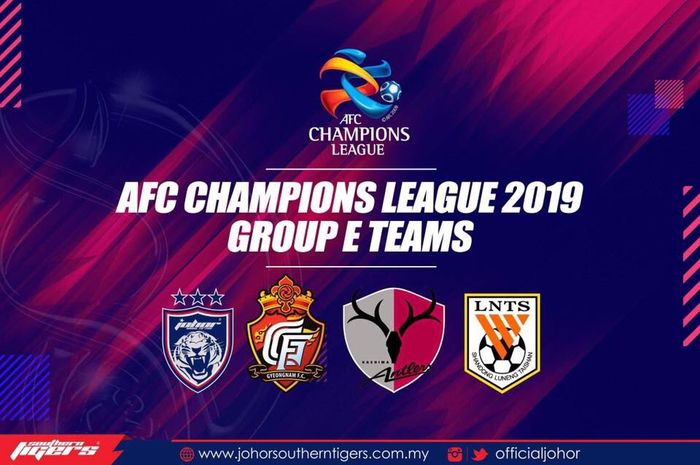 Pembagian Grup E Liga Champions Asia 2019.