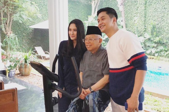 Angbeen Rish bocorkan silsilah keluarga Adly Fauyruz yang ternyata adalah cucu cawapres Ma'ruf Amin