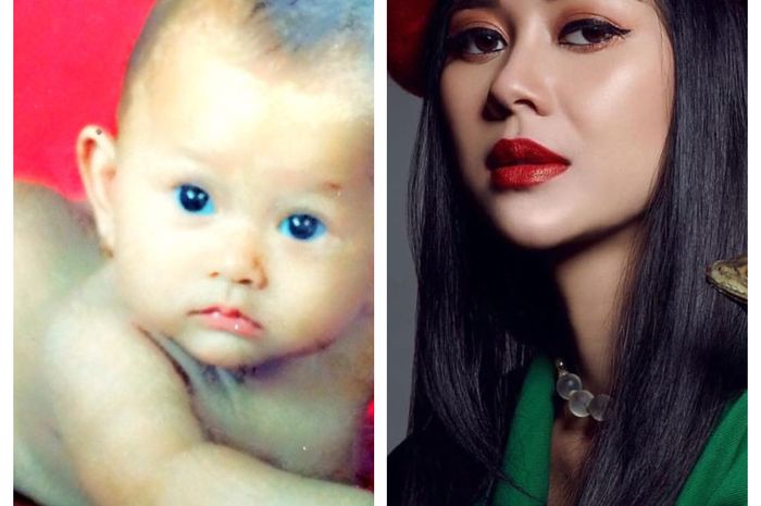Potret masa kecil Aura Kasih