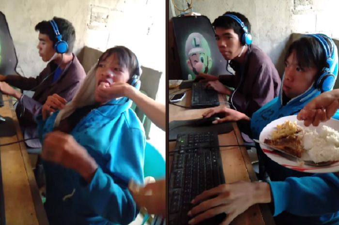 Carlito, a 13-year-old boy from the Philippines who can spend 2 days at an internet cafe.