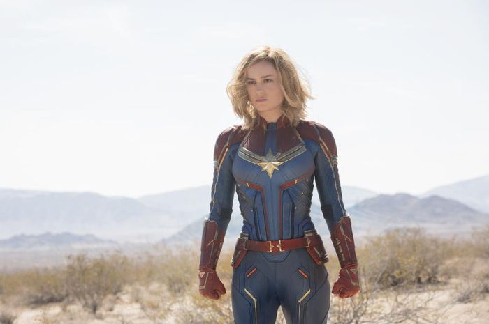 Apa kamu memperhatikan simbol di kostum Captain Marvel?