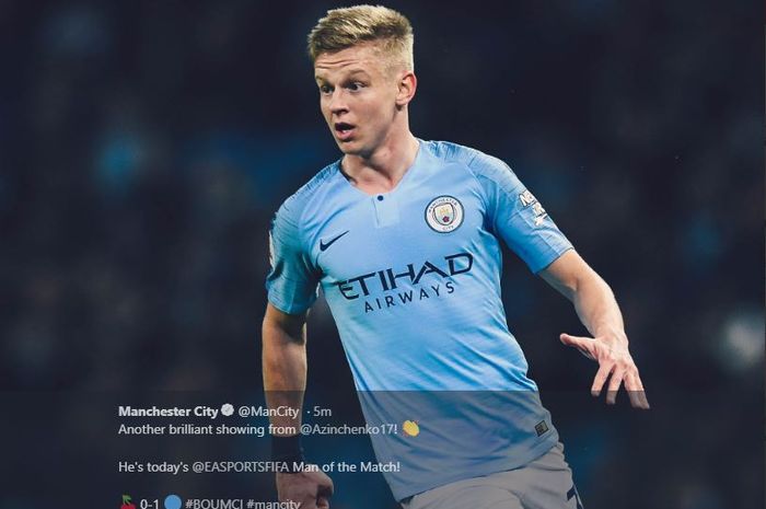 Bek Manchester City, Oleksandr Zinchenko, mendoakan Presiden Rusia, Vladimir Putin, mati dengan menyakitkan usai melakukan invasi atas Ukraina. 