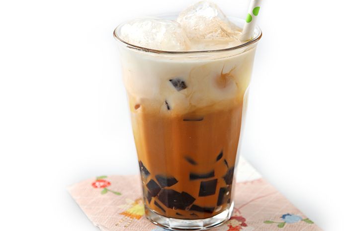 Segarnya minuman Thai tea