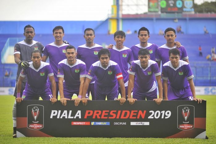 skuat Persita Tangerang di Piala Presiden 2019.
