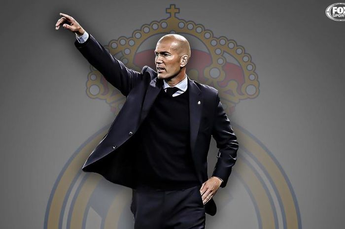 Zinedine Zidane resmi ditunjuk kembali melatih Real Madrid, Senin (11/3/2019).