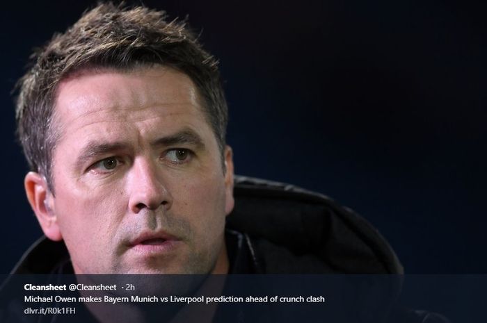 Mantan penyerang Liverpool dan Manchester United, Michael Owen punya prediksi terhadap duel kedua klub itu di Stadion Old Trafford dalam lanjutan Liga Inggris.