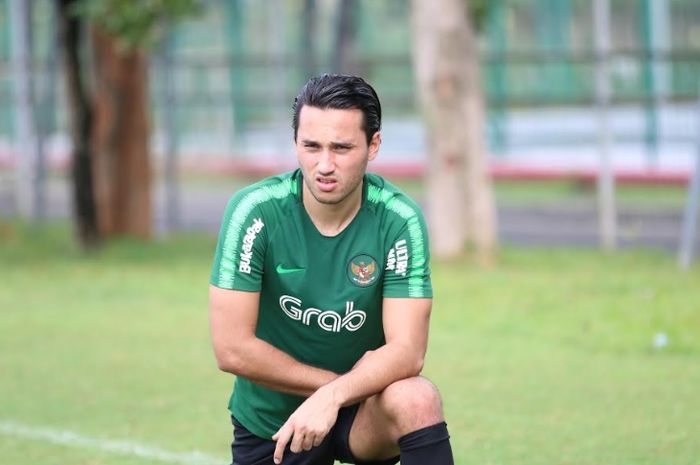 Pemain timnas U-23 Indonesia, Ezra Walian.