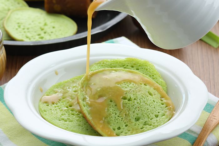 Resep Serabi Saus Karamel Lembut untuk Menu Sarapan 