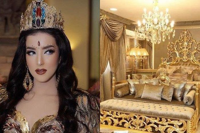 Berlapis Emas, Begini Mewahnya Kamar Tasya Farasya yang Ternyata Anak