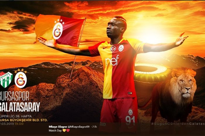 Striker Galatasaray, Mbaye Diagne