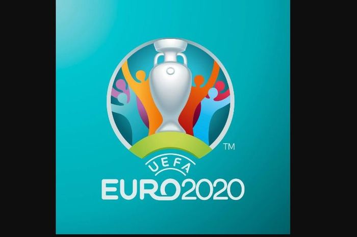 Logo resmi Piala Eropa 2020.