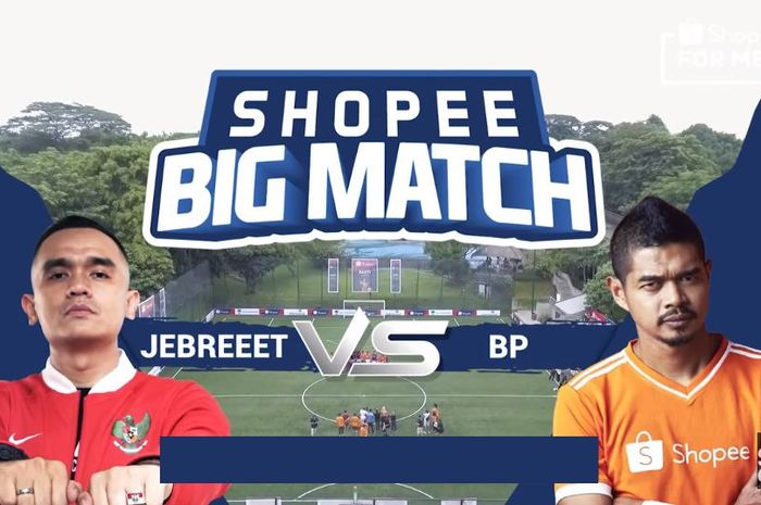 Shopee Big Match antara Valentino &quot;Jebreeet&quot; Simanjuntak Vs Bambang Pamungkas