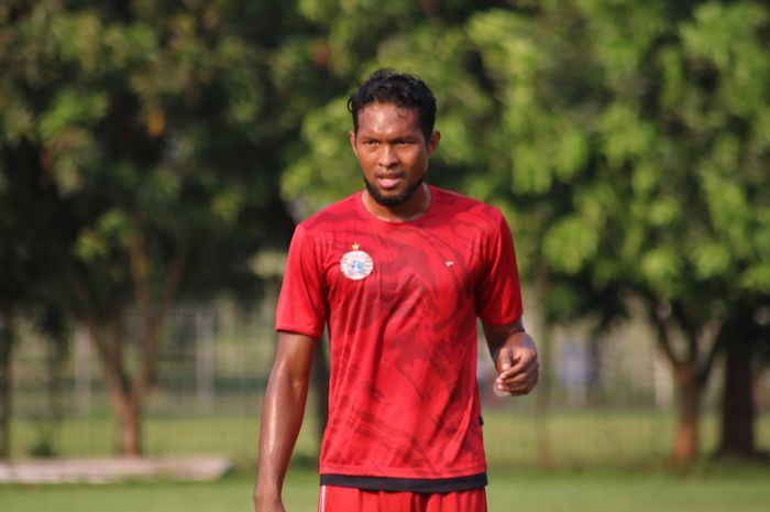 Abdul Abanda Rahman terlihat bergabung bersama Persija Jakarta 