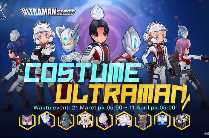 Gaul Costume Ultraman  Telah Hadir Pada Gacha Feast di 