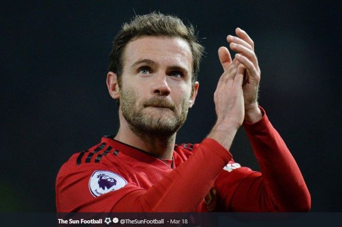 Pemain Manchester United, Juan Mata.