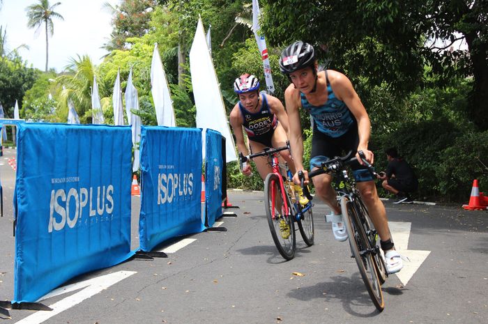 Disponsori minuman berelektrolit ISOPLUS, event internasional Super League Triathlon 2019 sukses pada Sabtu (23/3/2019) dan Minggu (24/3) di Ayodya Resort Nusa Dua, Bali.