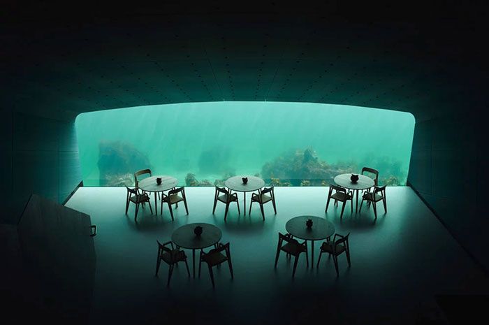 Di Norwegia Ada Restoran Bawah Laut Terbesar, Tertarik Mencobanya? Bobo
