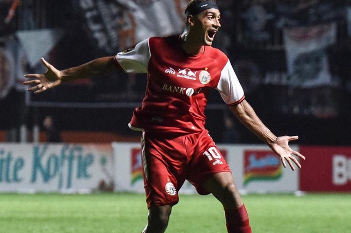 Gelandang serang Bruno Matos gagal membawa Persija Jakarta ke semifinal Piala Presiden 2019.