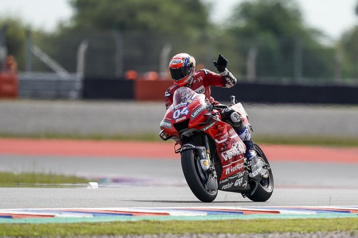 Pembalap tim Mission Winnow Ducati, Andrea Dovizioso, berhasil menjadi yang tercepat pada FP2 MotoGP Argentina 2019.