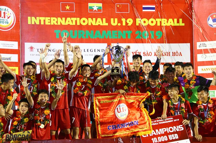 Timnas U-19 Vietnam Juarai International U-19 Football Tournament 2019