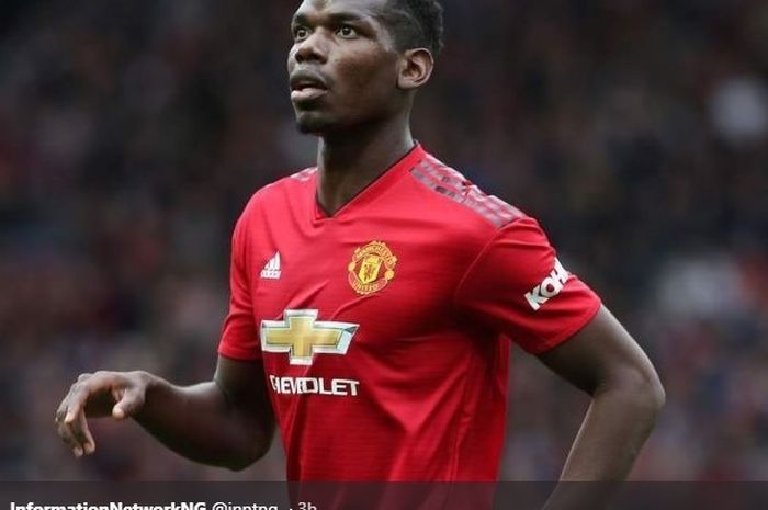 Pemain tengah Manchester United, Paul Pogba