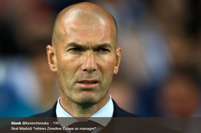 Pelatih Real Madrid, Zinedine Zidane, lebih ingin sang anak bermain dan melepas Keylor Navas