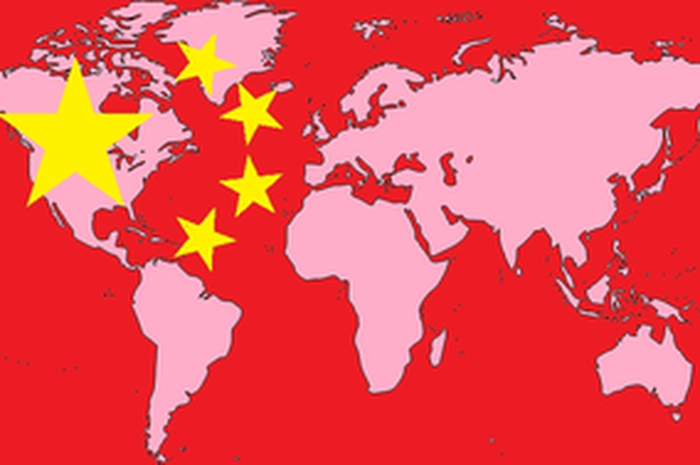 Ilustrasi negara yang mulai dikuasai China