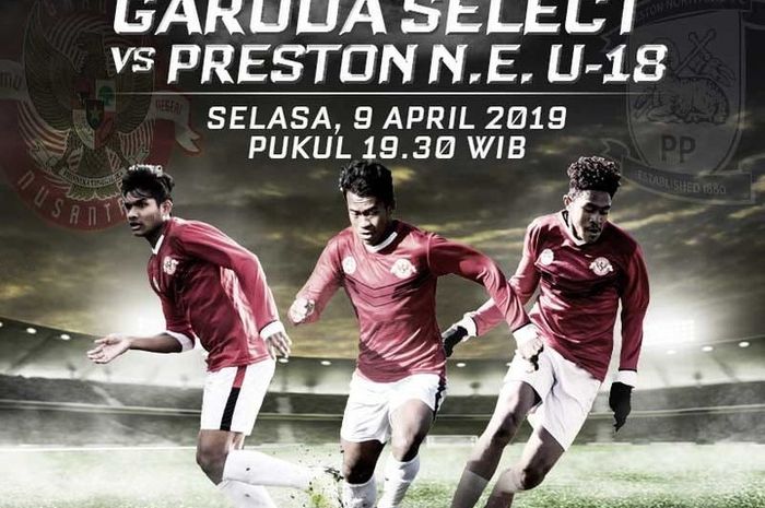 LIVE Garuda Select vs Preston N.E U-18