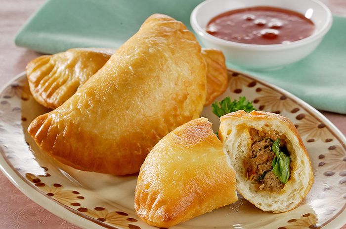 Hasil gambar untuk Cara Membuat Roti Goreng Isi Daging Yang Enak