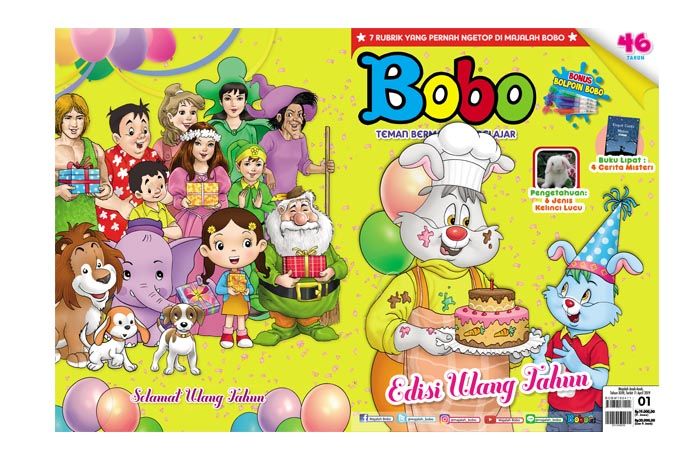 Selamat Ulang Tahun Majalah Bobo! Ada yang Spesial di Edisi 01 Ini, lo