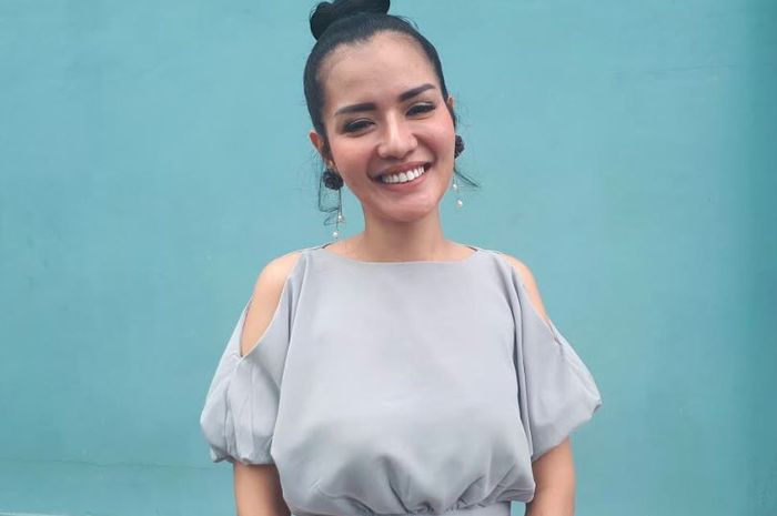Anggia Chan ketika ditemui Grid.ID di kawasan Tendean, Mampang, Jakarta Selatan, Jumat (12/4/2019).