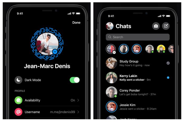 Facebook Messenger Resmi Rilis Fitur Dark Mode untuk Pengguna iOS