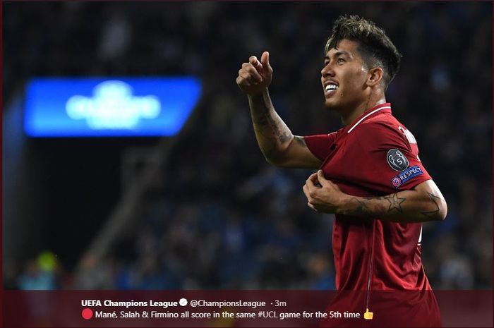 Penyerang Liverpool, Roberto Firmino, dinilai akan membahayakan Barcelona di Liga Champions