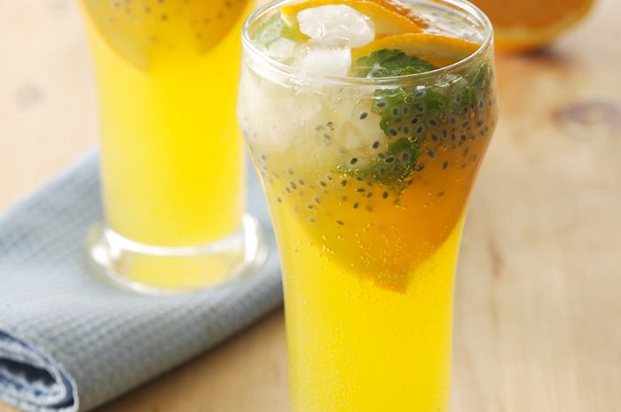 Resep Orange Mint Squash