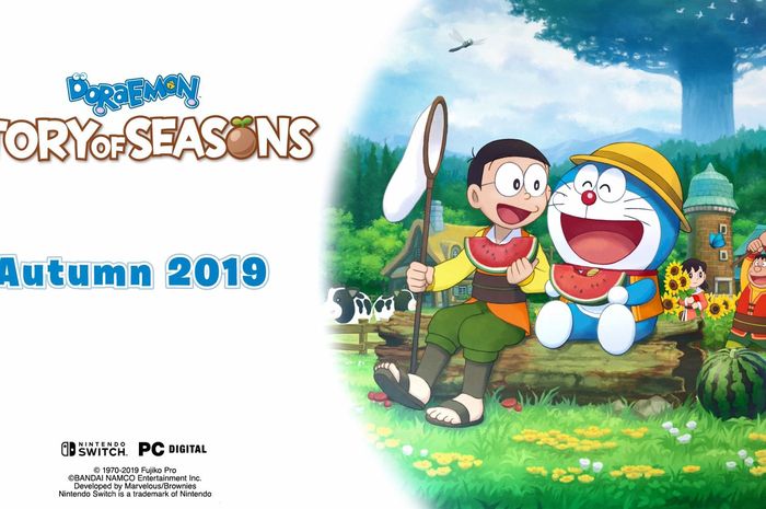 The Doraemon version of Harvest Moon game is coming soon for you