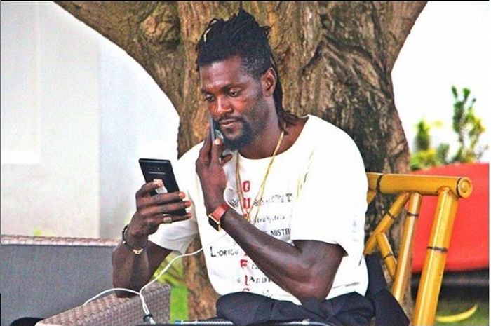 Mantan striker Real Madrid, Emmanuel Adebayor