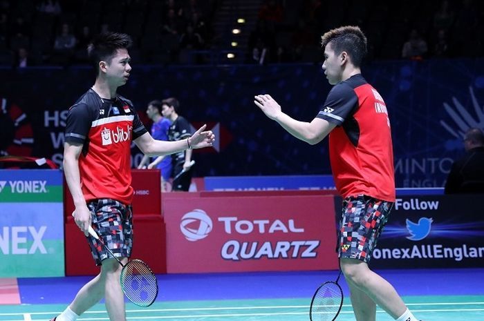 Kevin Sanjaya dan Gideon Markus