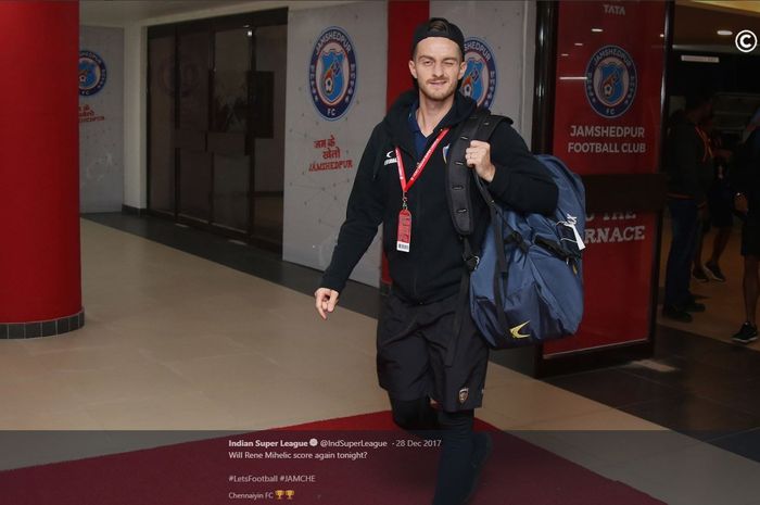 Rene Mihelic, dikaitkan dengan Persib Bandung setelah meninggalkan Delhi Dynamos.