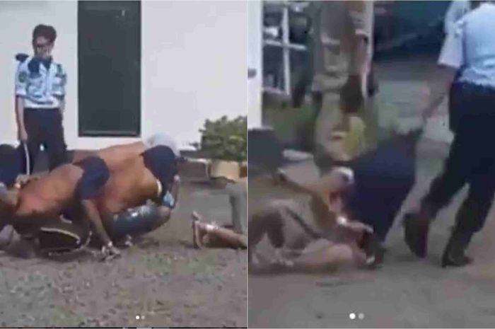 Video narapidana diseret saat proses pemindahan di Nusakambangan.