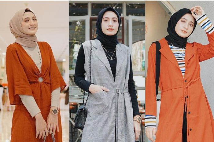 Bergaya Manis Saat Buka Puasa Bersama Pakai 5 Wrap Outer